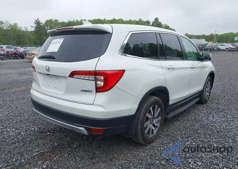 2022 Honda Pilot Awd Ex-L z USA, uszkodzony, nr VIN 5FNYF6H50NB036994